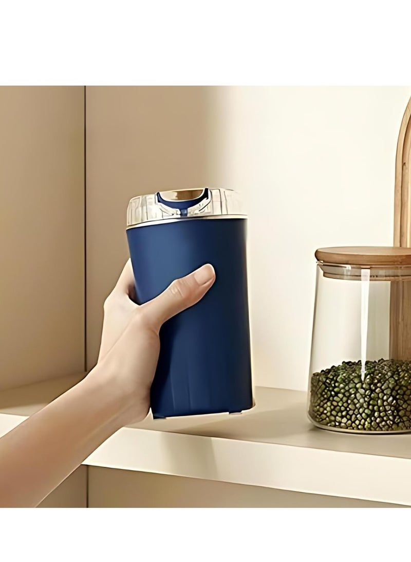 ELTRAZONE OG Electric Coffee Grinder – 200W Stainless Steel with Timer and Filter (Compact Design) - Image 5