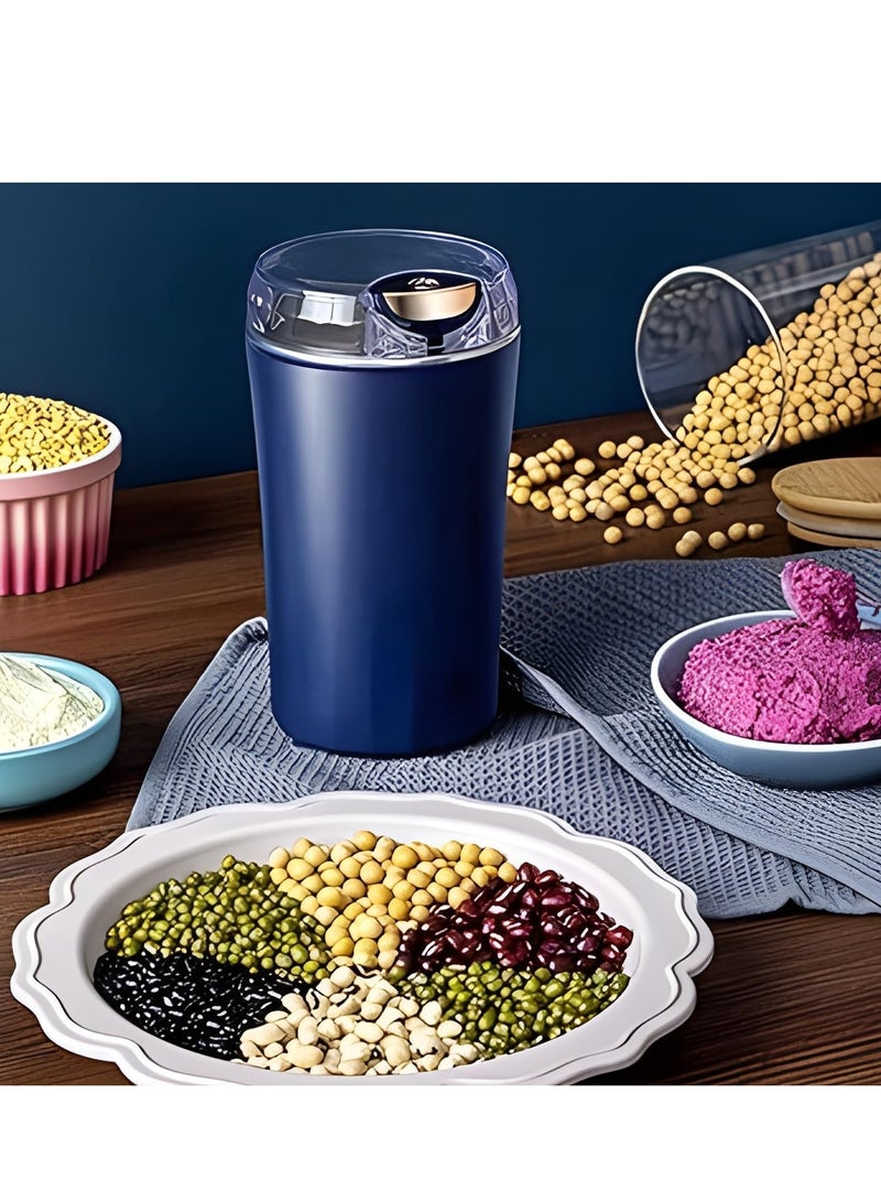 ELTRAZONE OG Electric Coffee Grinder – 200W Stainless Steel with Timer and Filter (Compact Design) - Image 3