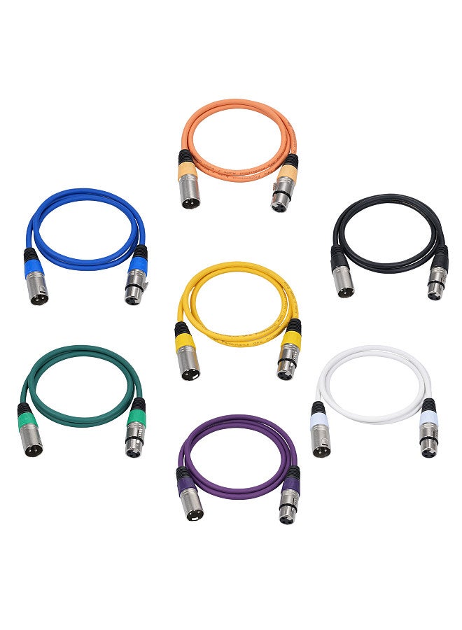1Pack 3 Pin Dmx Cables Male Female XLR Patch Cables DMX512 Signal Cable Microphone Cable XLR Cable  - Image 1