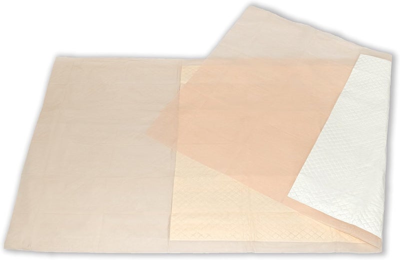 Abena Essentials Disposable Underpads, Tuckable (28" x 70"), 75 Count