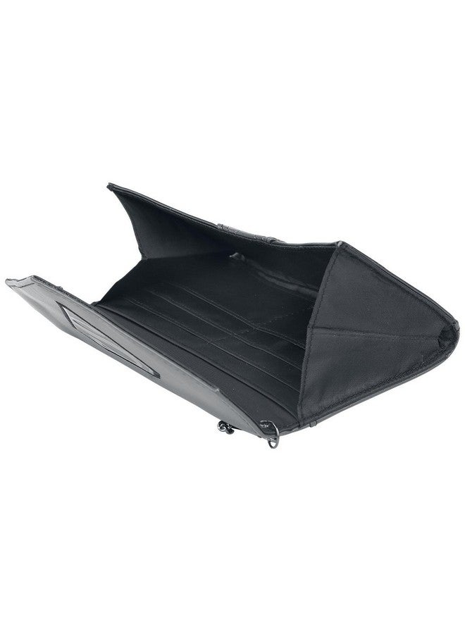 DC Comics Superman Man Of Steel Shield S Logo Black Envelope Wallet With Chain - Image 5