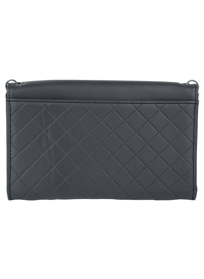 DC Comics Superman Man Of Steel Shield S Logo Black Envelope Wallet With Chain - Image 4