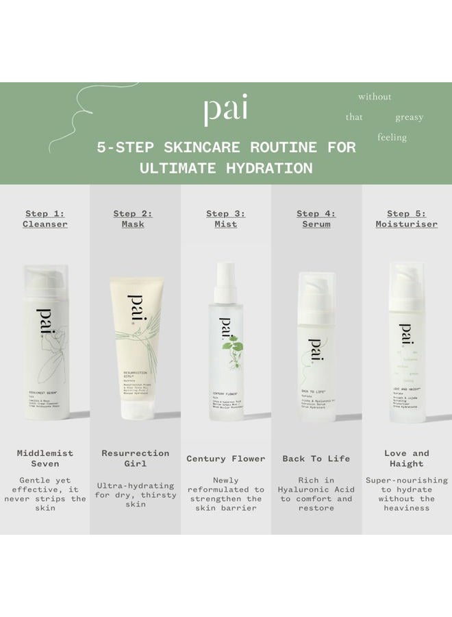 Pai Skincare Back To Life: Jojoba + Hyaluronic Acid Organic Hydration Serum | Natural, Vegan, Sensitive Skincare (1 fl oz | 30 ml) - Image 3