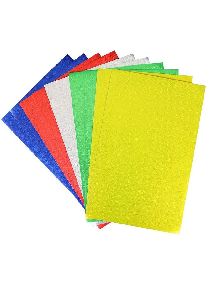 Iconikal Bulk Metallic Foil Reward Stars Stickers Blue Red Silver Gold Green 6000Count  - Image 3