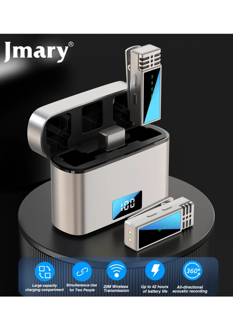 Jmary MW-15 USB-C Type-C Port 2.4G Lavalier Wireless Microphone - Image 2
