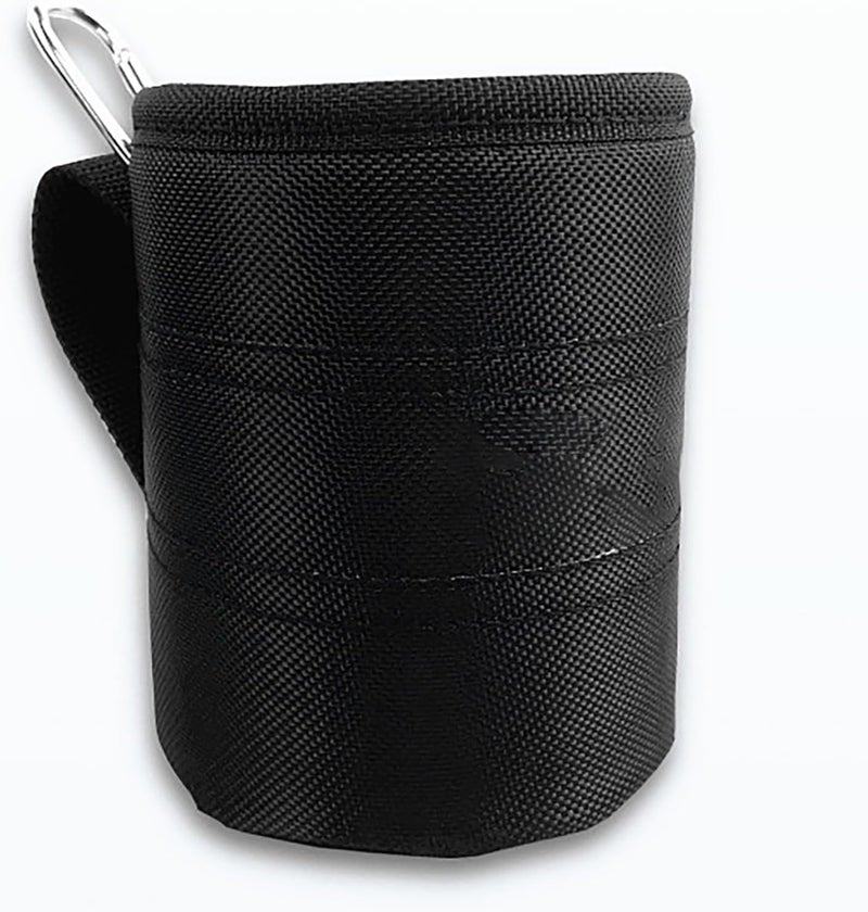 Black Tool Belt Pouches for Screw and Nails Organization Carpenter Waist Bag for Home Repairs and Travel Oxford Fabric Tool Bag - Image 4