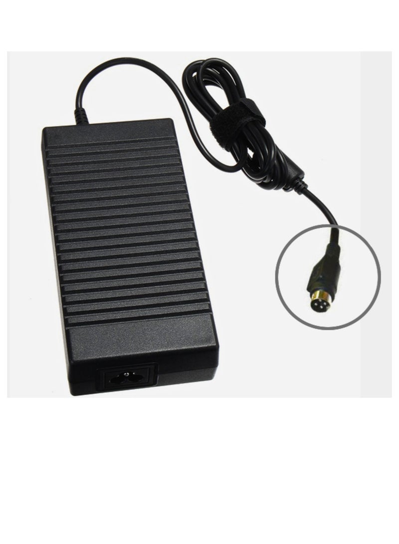Terabyte 150W Replacement Laptop Adapter for acer 19v/7.9a  Ac Dc Desktop Round 4 Pin Black - Image 1