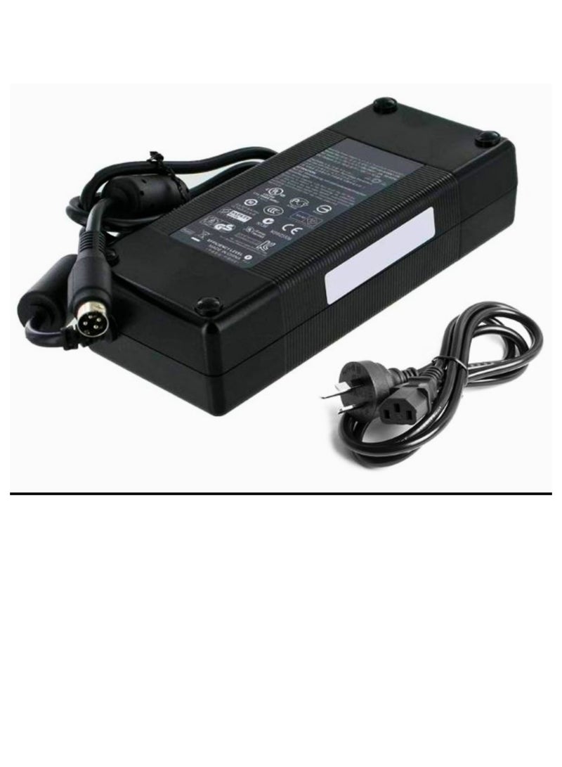 Terabyte 150W Replacement Laptop Adapter for acer 19v/7.9a  Ac Dc Desktop Round 4 Pin Black - Image 2