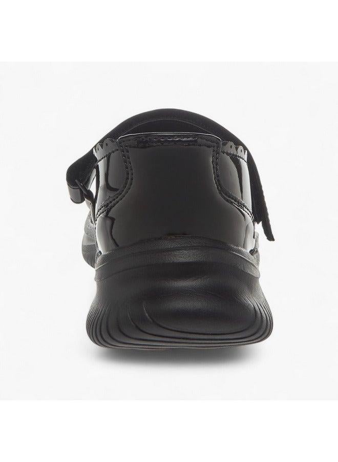 داش حذاء مدرسي للبنات بفيونكة وإغلاق بشريط لاصق - Image 5