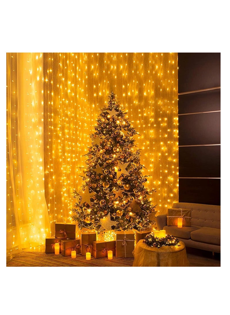 SUN SHINE 300 LED Fairy Curtain Lights  - Image 1