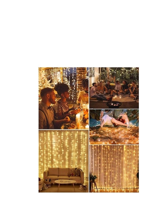 SUN SHINE 300 LED Fairy Curtain Lights  - Image 5