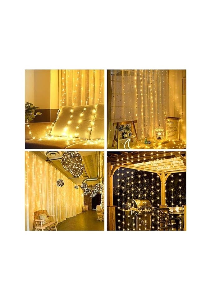 SUN SHINE 300 LED Fairy Curtain Lights  - Image 4