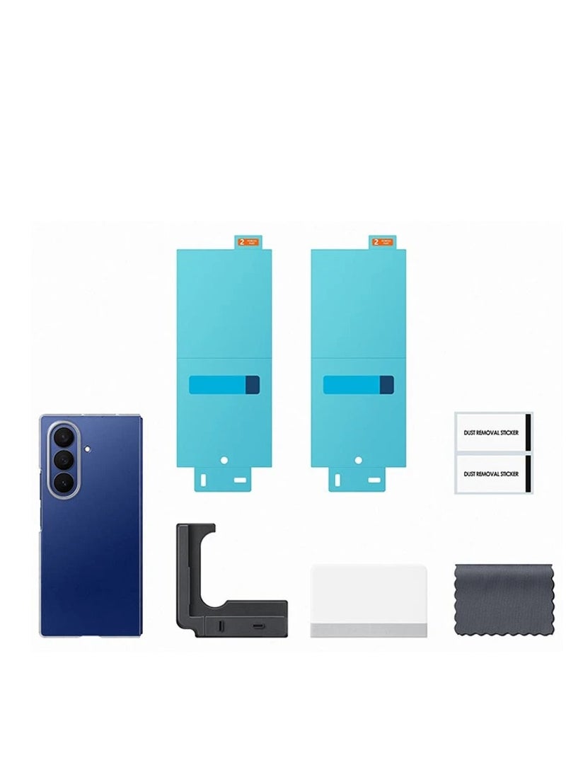 GALAXE جراب شفاف لهاتف Samsung Galaxy Z Fold7 EF-AF966CTEGWW - شفاف - Image 2