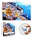 MINIWAN 500 Piece Jigsaw Puzzles for Adults Italian Coastal Town Night View 23x15 Inch Art Puzzle with Vibrant Lights Seaside Scenery Challenging Adult Puzzles for Home Decor or Gifts - Image 4