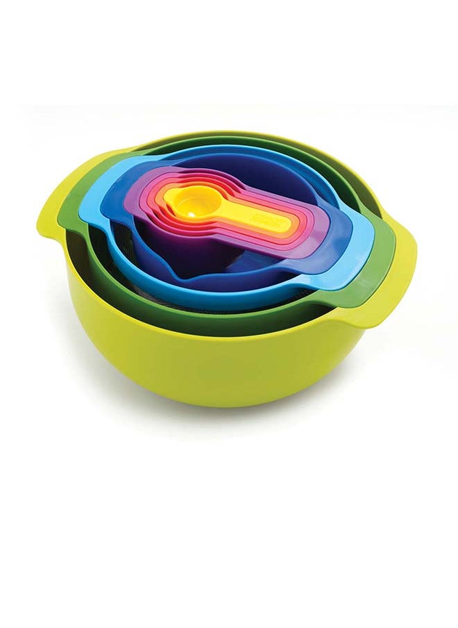 Joseph Joseph Joseph Joseph Nest food preparation set 9 peices Multi Colour  - Image 1