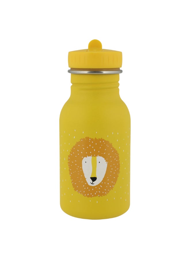 Trixie Stainless Steel Water Bottle - 350ml - Mr. Lion - Image 1