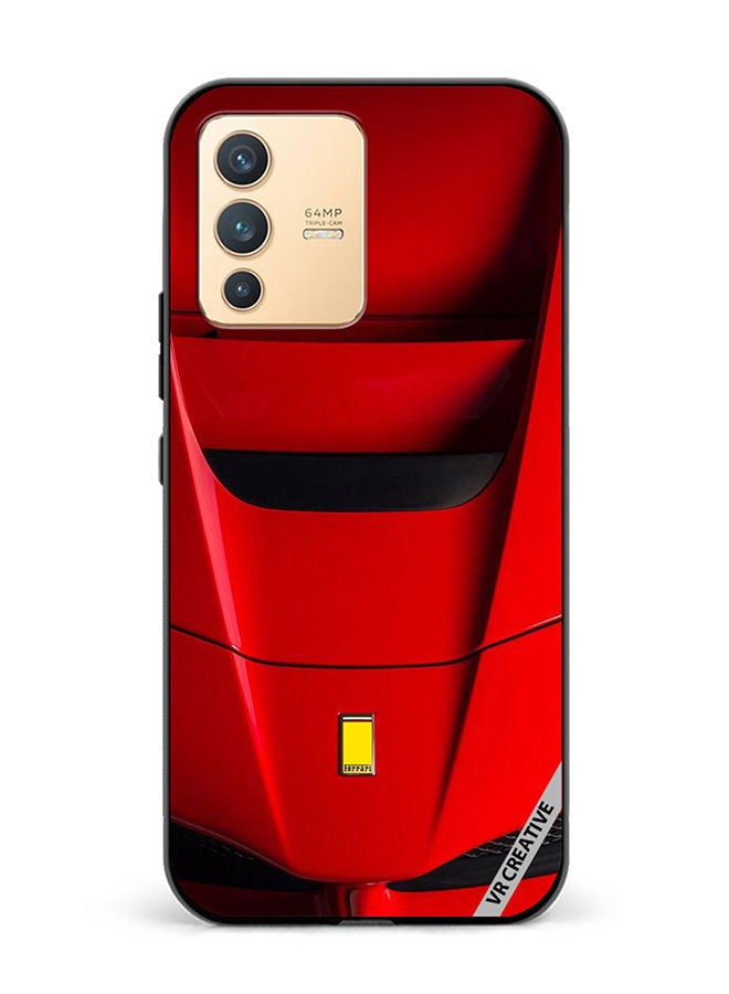 VR CREATIVE Protective Case Cover For Vivo V23 5G Car Design Multicolour - Image 1