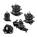 Arokzn 5Pcs Engine Motor Mount Trans Mount Compatible with acura 2004 2005 2006 TL 32L Replacement for A4526 A4517 A4527 A4544 A4524 - Image 2