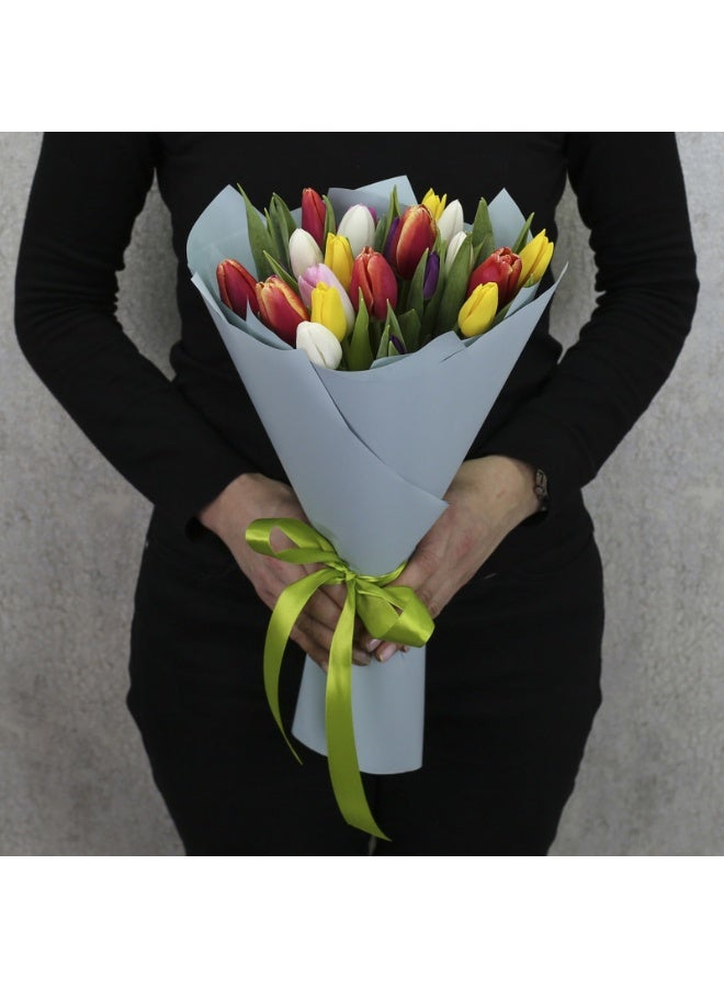 Carmel Flowers Special Mixed Tulips Of 25 Pieces  - Image 2