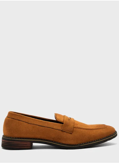 روبرت وود Faux Suede Casual Slip Ons
