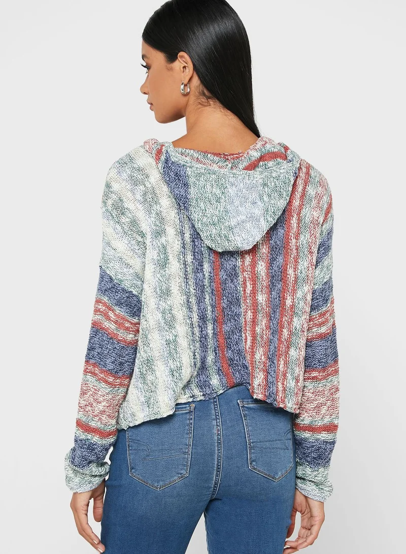 American Eagle Knitted Hoodie