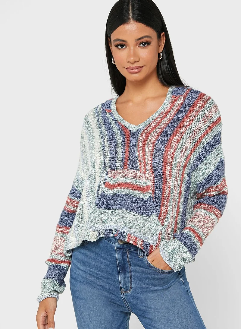 American Eagle Knitted Hoodie