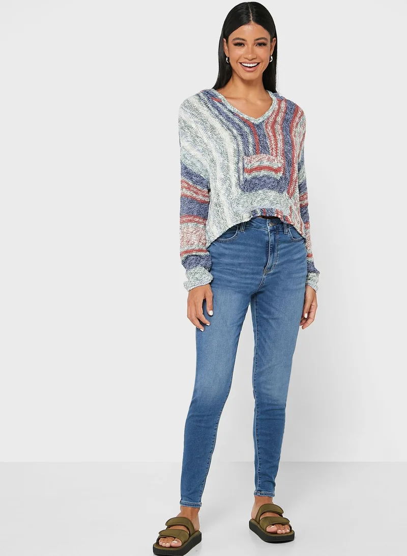 American Eagle Knitted Hoodie