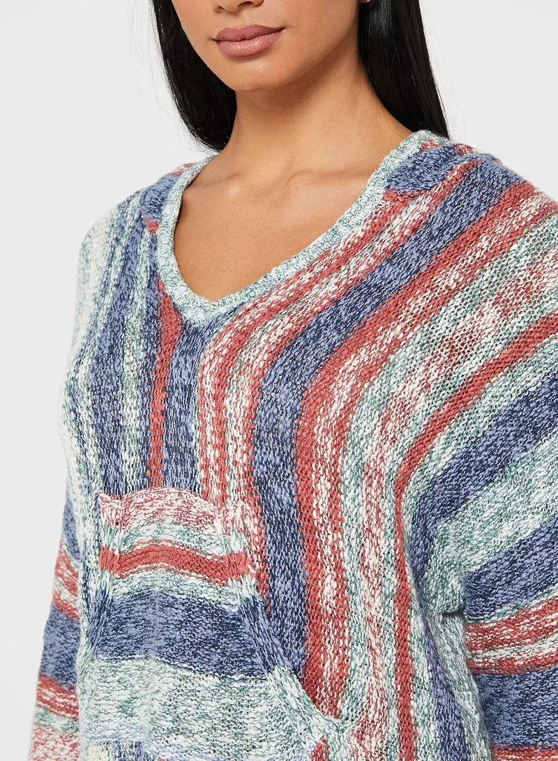 American Eagle Knitted Hoodie