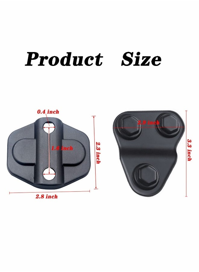 Generic Door Lock Cover Accessories for Jeep JL, Set of 8  - Image 5