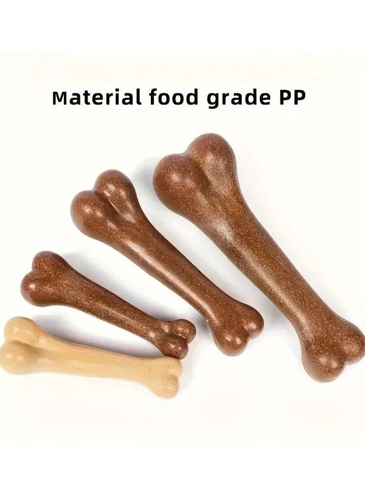 جلوسكي لعبة مضغ الكلاب على شكل عظام بنكهة اللحم البقري - لعب متين وتفاعلي لجميع السلالات - مثالية لصحة الأسنان والترفيه للكلاب الصغيرة والكبيرة - Image 3