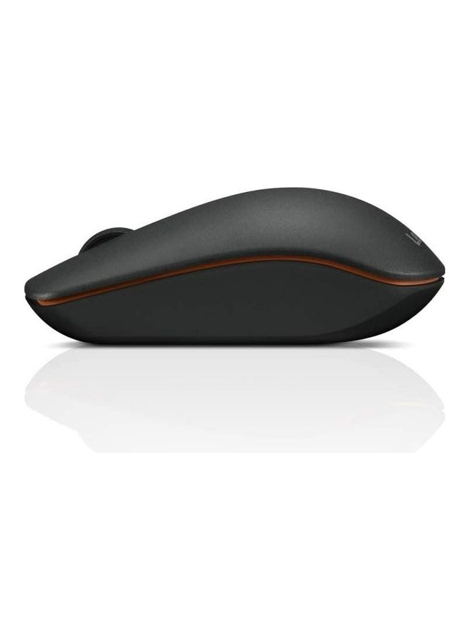 لينوفو ماوس Lenovo 400 اللاسلكي USB مع ضوء LED للتحكم في DPI لأجهزة الكمبيوتر والكمبيوتر المحمول - أسود - Image 2