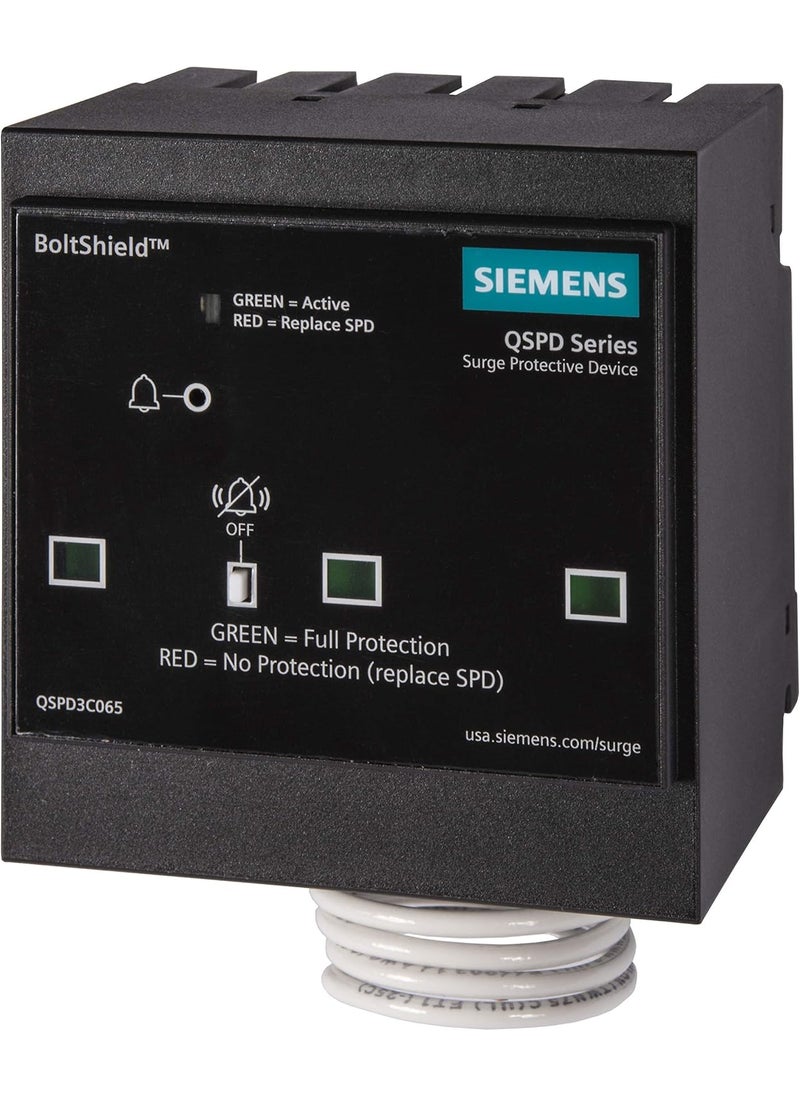 SIEMENS SIEMENS BOLTSHIELD Plugin Surge Protection Device 3Pole 65kA 120208V 3 4W  - Image 1