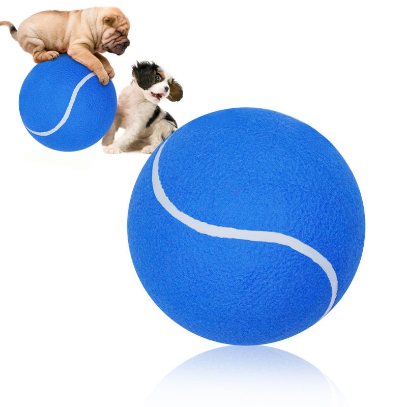 Banfeng Giant 8 Dog Tennis Ball Big Pet Toys Outdoor Sports Ball Interactive Dog Toy for Small Medium Large DogBlue - Image 2
