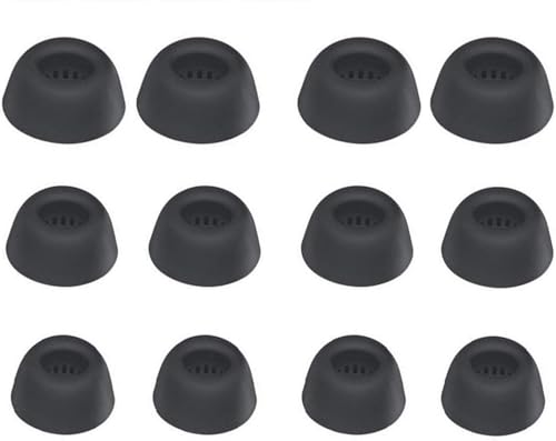 BLLQ Replacement Ear Tips Compatible with Sound core by ANK er Liberty 4 NC, Silicone Ear Buds Ear Cap Ear Plug Eartips Replacement for Liberty4NC 3 Size 6 Pairs,Black 6PB126 - Image 5