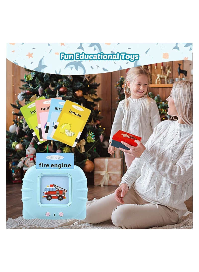 Educational Toys for 2 3 4 5 Years Old Boys Girls, 112 Talking Baby Flash Cards, Preschool Learning Toys for Kids, Flash Cards for Toddlers 2-4 Years Old, Birthday Gift for Boys Girls - Image 3