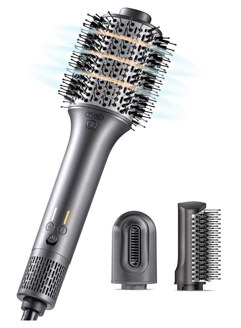 TYMO Airexcel 3 in 1 High Speed Hot Air Brush, Styler & Straightener  - Image 1