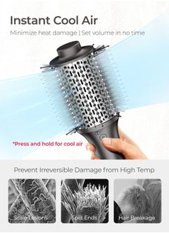 TYMO Airexcel 3 in 1 High Speed Hot Air Brush, Styler & Straightener  - Image 5