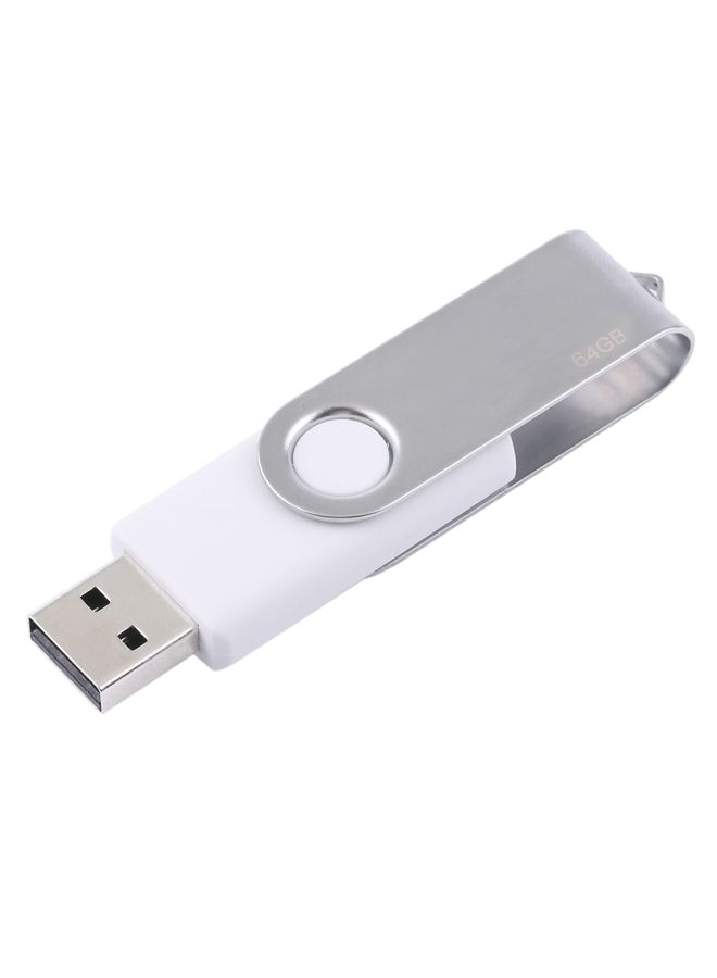 BURAQ 64GB Twister USB 2.0 Flash Disk(White) - Image 2
