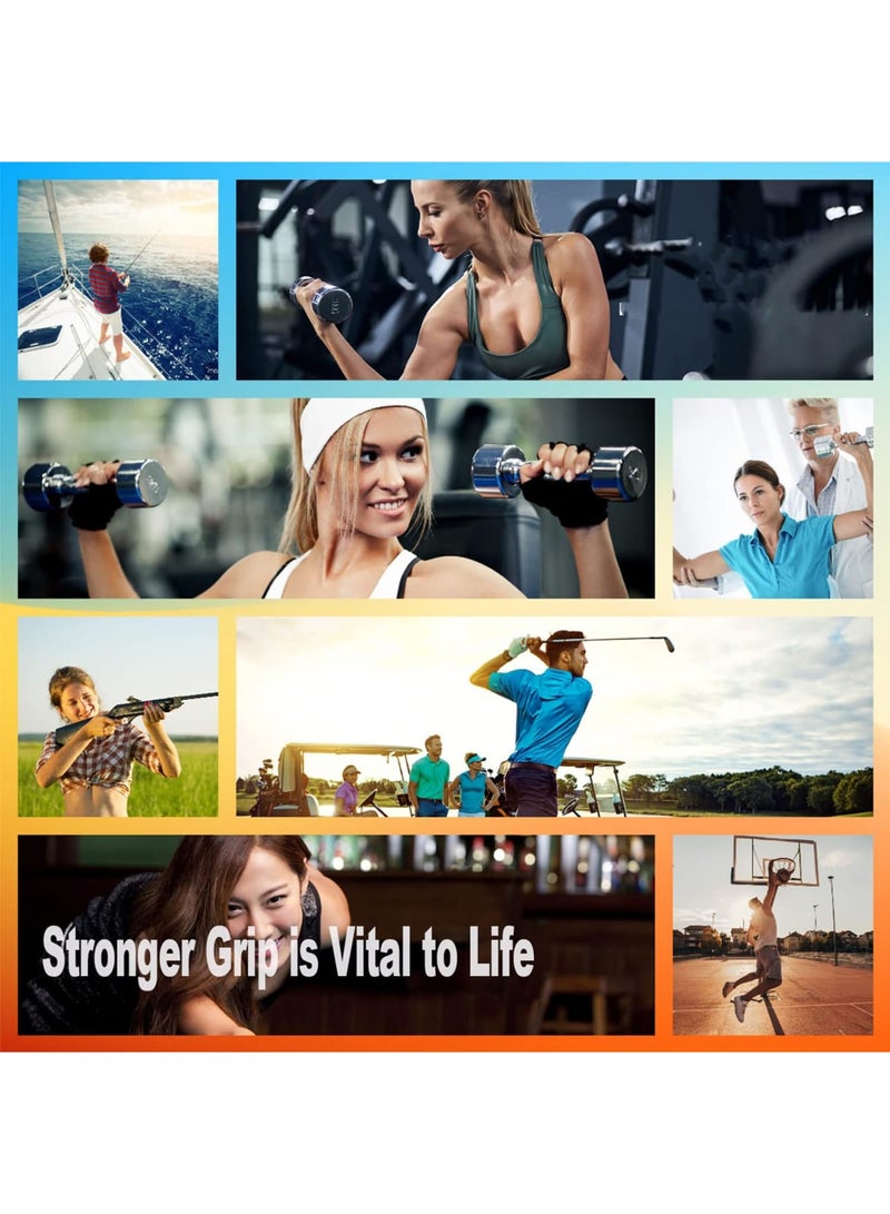 Barakah Digital Grip Strengthener, Grip Strength Measurement, Hand Trainer, Hand Grip Counter, Hand Strength Training Device, for Forearm Training Crossfit Weightlifting Finger Power 268Lb / 120 Kg - Image 5