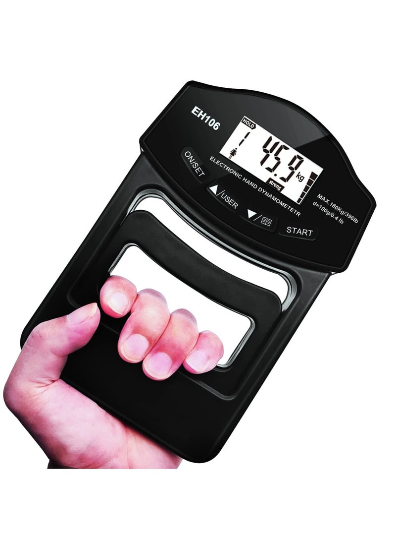 Barakah Digital Grip Strengthener, Grip Strength Measurement, Hand Trainer, Hand Grip Counter, Hand Strength Training Device, for Forearm Training Crossfit Weightlifting Finger Power 268Lb / 120 Kg - Image 3