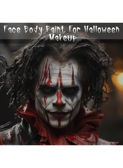 Clown White Joker Devil Makeup Kit,Cream Black White Red Face Body Paint Stick,Halloween Face Paint For Vampire Skeleton Clown Spiderman,Eye Black Stick For Baseball/Football/Softball - pzsku/Z584E165469DC4E0305F8Z/45/_/1734437880/b81abbd4-b31d-4298-9311-4cdc97624fcc