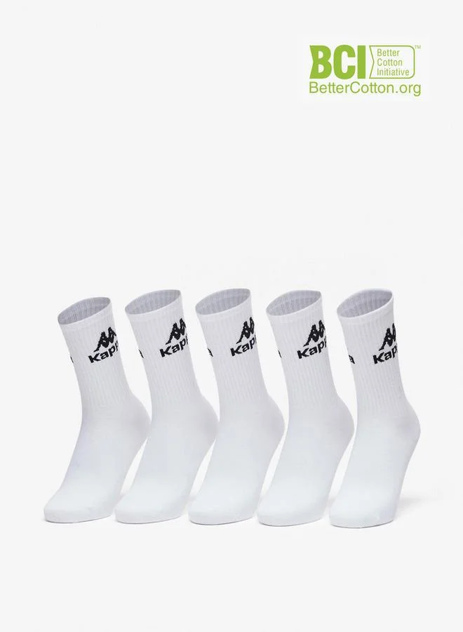 كابا جوارب بطول الكاحل بطبعة شعار - مجموعة من  قطع