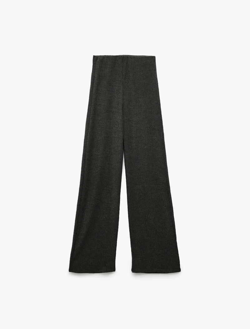 KOTON Wide-Leg Pants