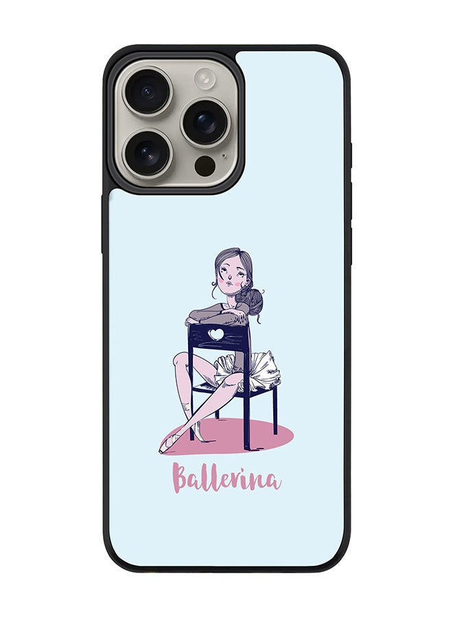 Stylizedd For iPhone 16 Pro Max Case [Compatible with MagSafe] Slim Magnetic cover Phone Case iPhone 16 Pro Max -Ballerina - Image 1