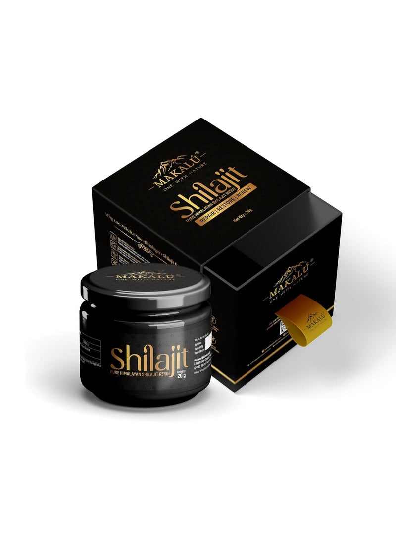 MAKALU Shilajit Pure Himalayan Shilajit Resin 20 g  - Image 4
