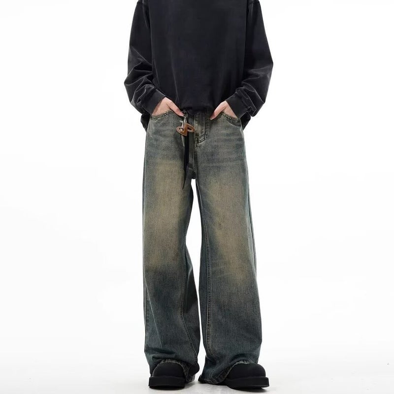 Unisex Casual Daily Denim Jeans - Image 3