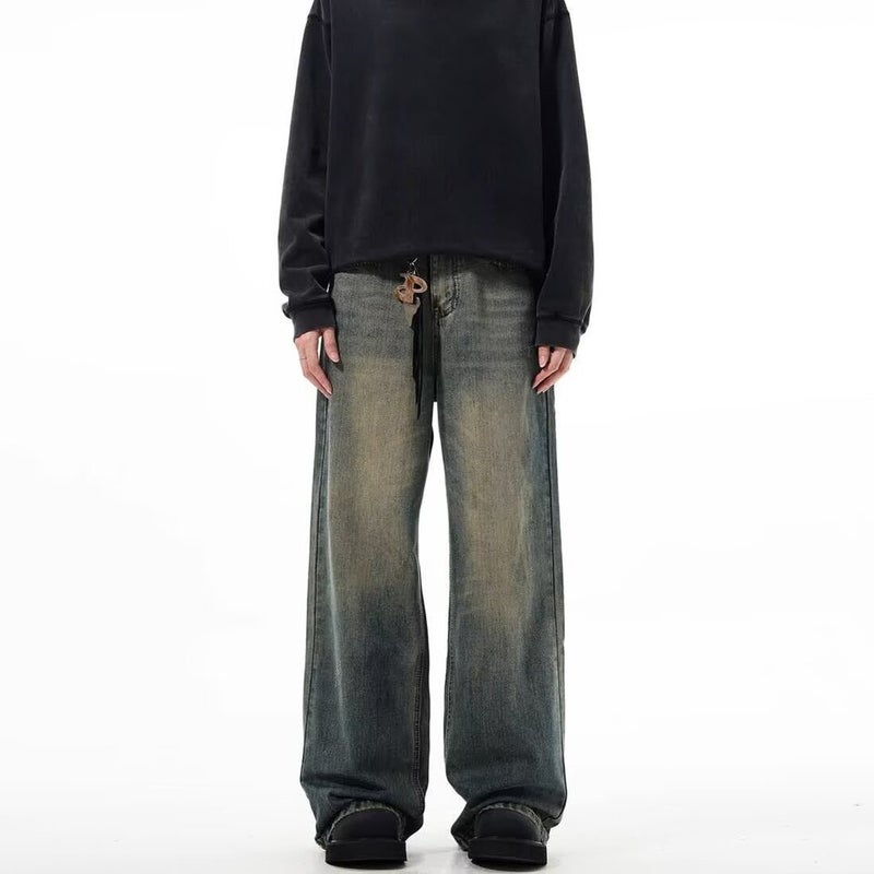 Unisex Casual Daily Denim Jeans - Image 5