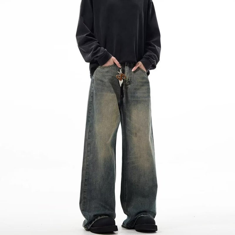 Unisex Casual Daily Denim Jeans - Image 4