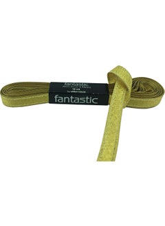 Fantastic Gold Glitter Woven Ribbon / 1cm  - Image 2