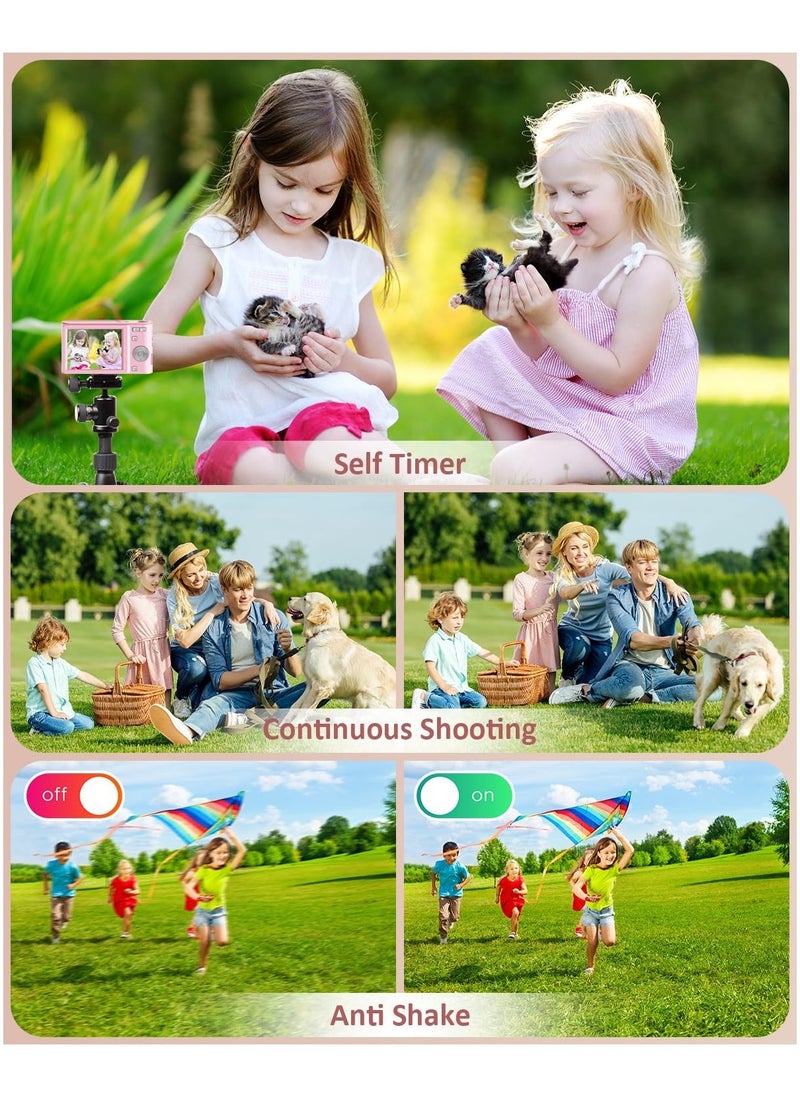 Generic - Digital Camera, 50MP Full HD 1080P Camera with 16x Zoom Anti-Shake, Compact Camera for Teens Girls Boys, Kids Camera with 32GB SD Card - Image 1